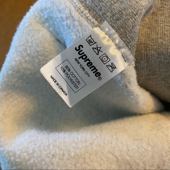 Supreme New Yorker Uptown Hoodie Sweatshirt EUC Size Medium - Picture 10 of 14